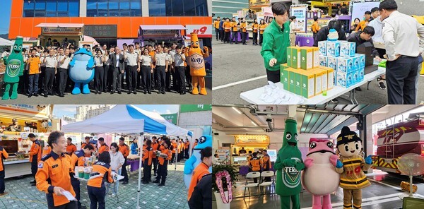 하이트진로는 전국 소방서를 돌며 진행한 ‘감사의 간식차’ 사회공헌 프로그램을 성공적으로 마무리했다